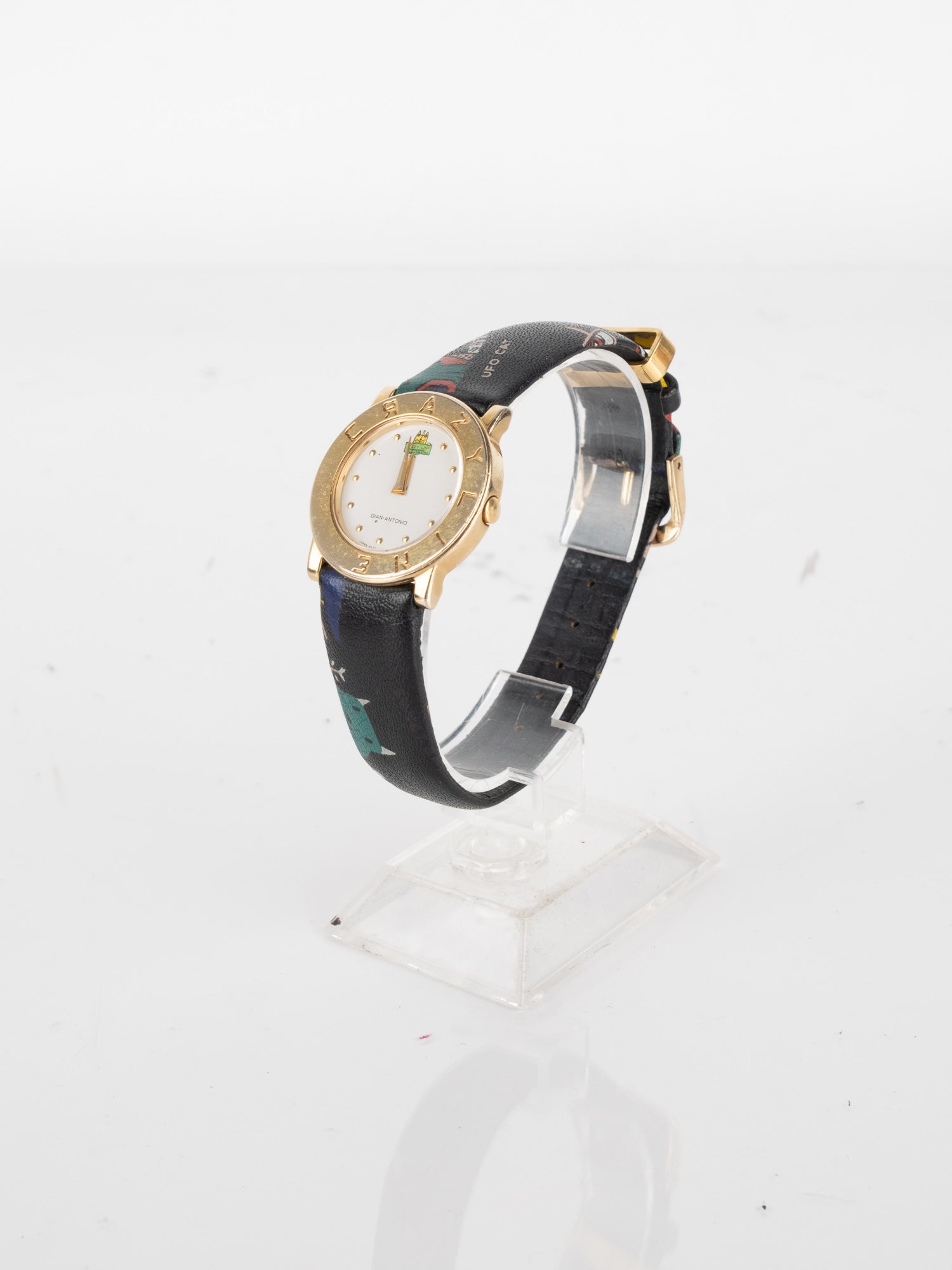 Vintage Gold & Black Watch