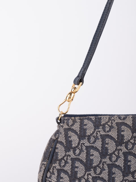 Dior Vintage Oblique Saddle Shoulder Bag- John Galliano 2000