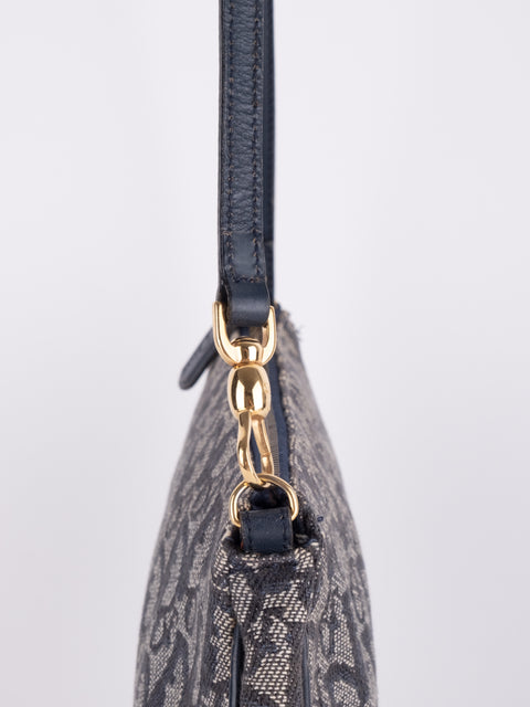 Dior Vintage Oblique Saddle Shoulder Bag- John Galliano 2000