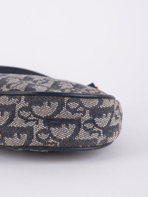 Dior Vintage Oblique Saddle Shoulder Bag- John Galliano 2000