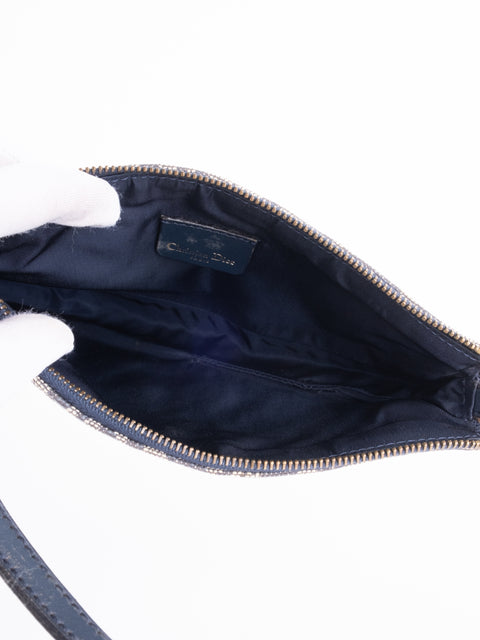 Dior Vintage Oblique Saddle Shoulder Bag- John Galliano 2000