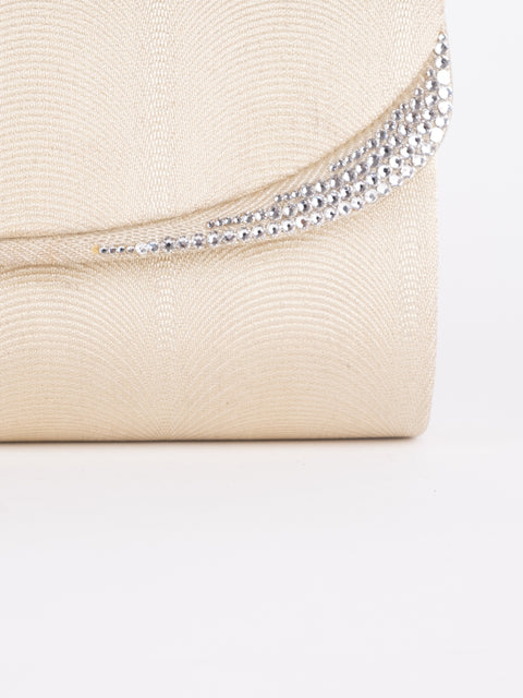 Vintage Ivory Beaded Evening Bag
