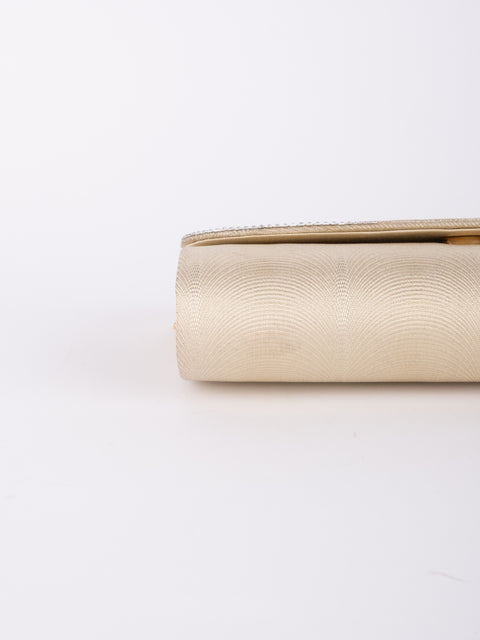 Vintage Ivory Beaded Evening Bag
