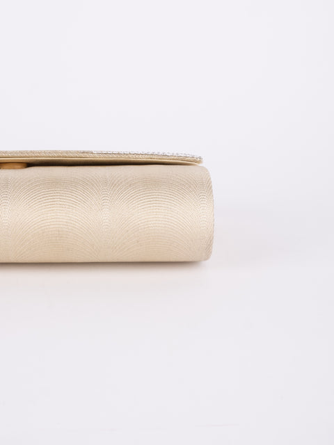 Vintage Ivory Beaded Evening Bag