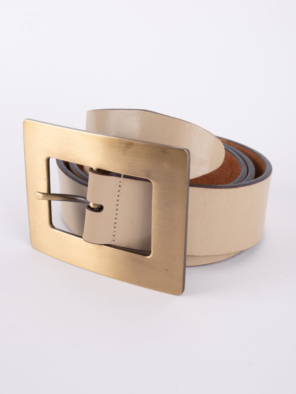 DOLCE & GABBANA Leather Belt 90-100 cm