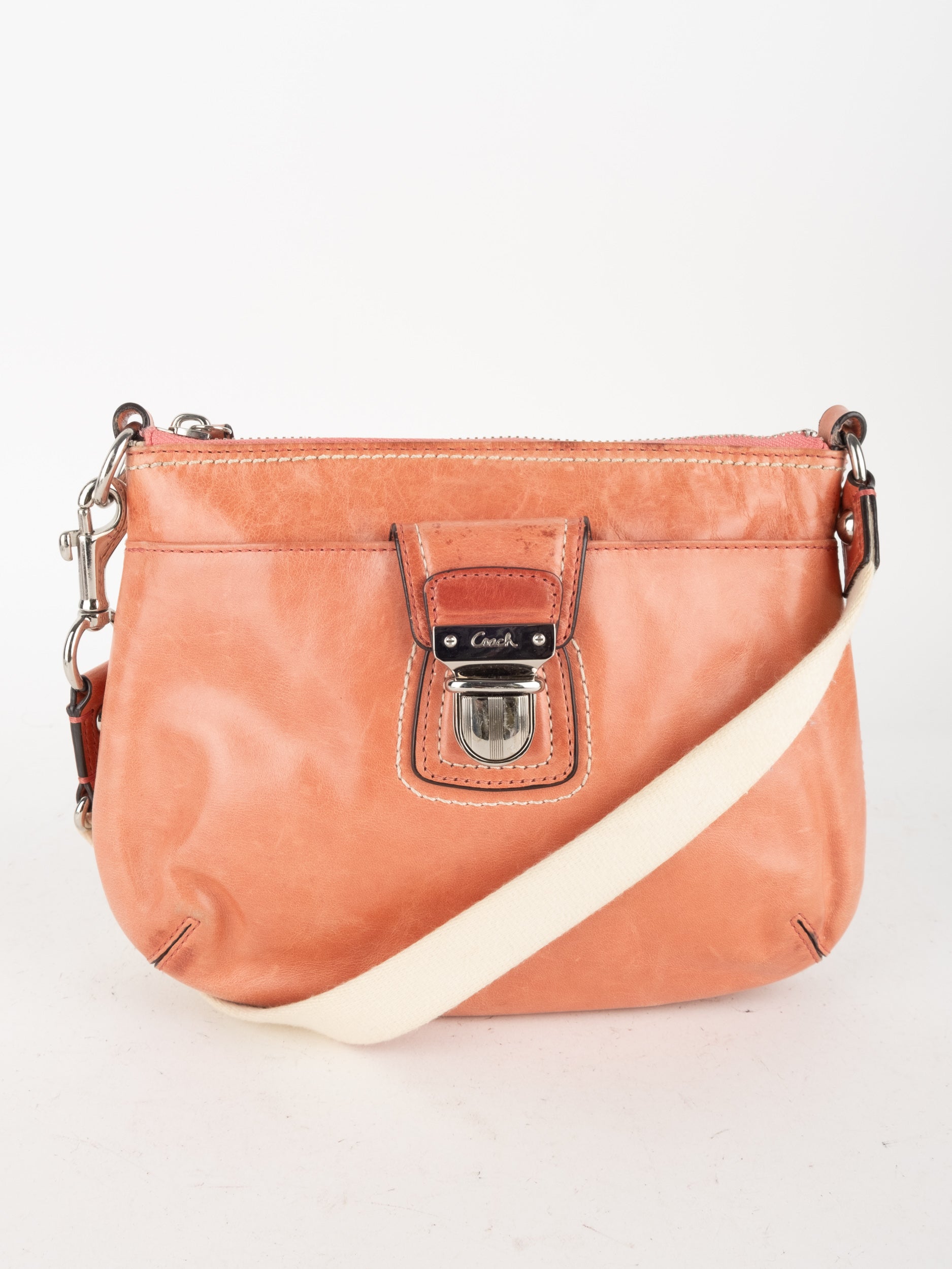 COACH Leather Crossbody Bag