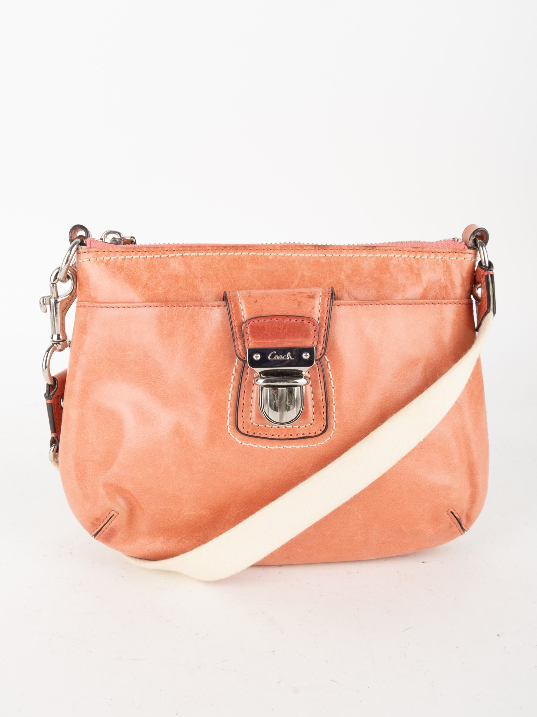 COACH Leather Crossbody Bag