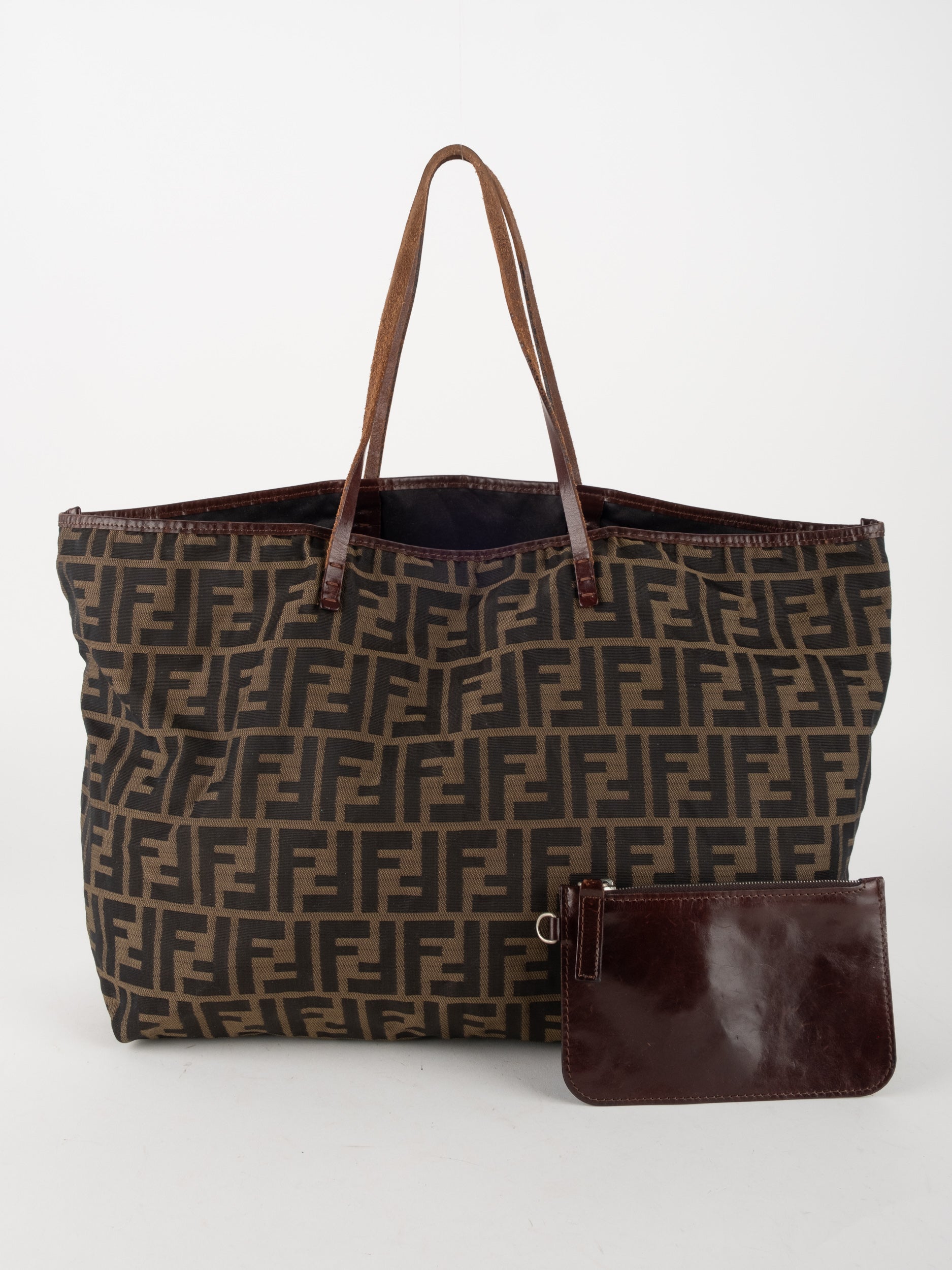 Fendi Zucca Canvas Tote Bag