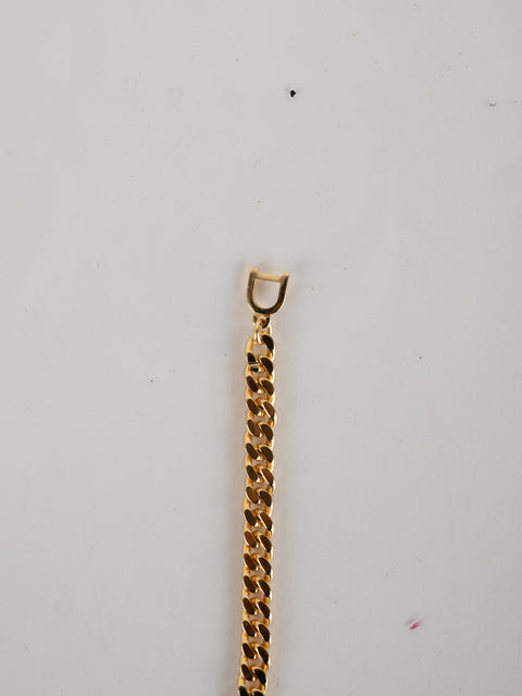 Christian Dior Vintage Gold Logo Bracelet