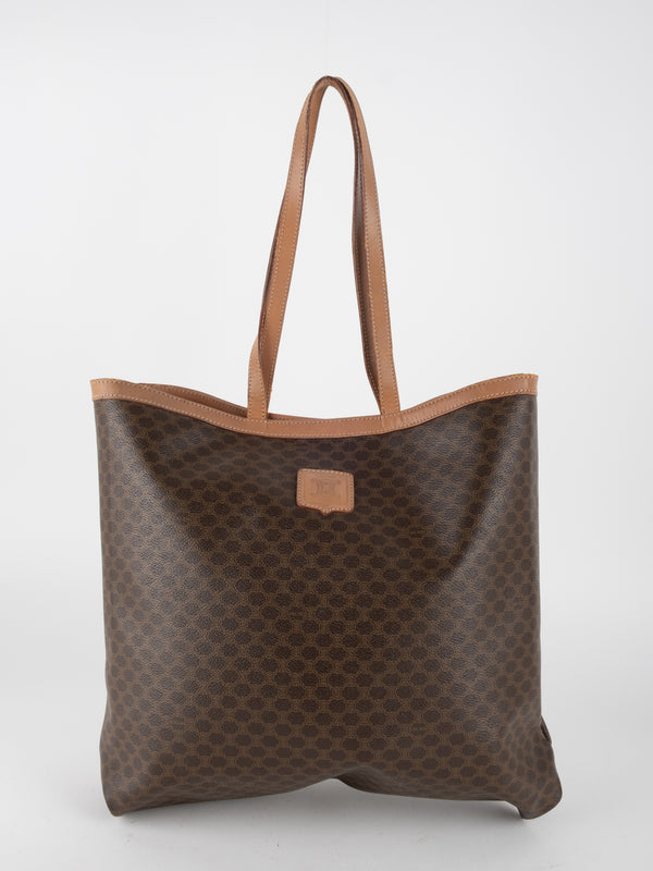 Celine Macadam Canvas Tote Bag