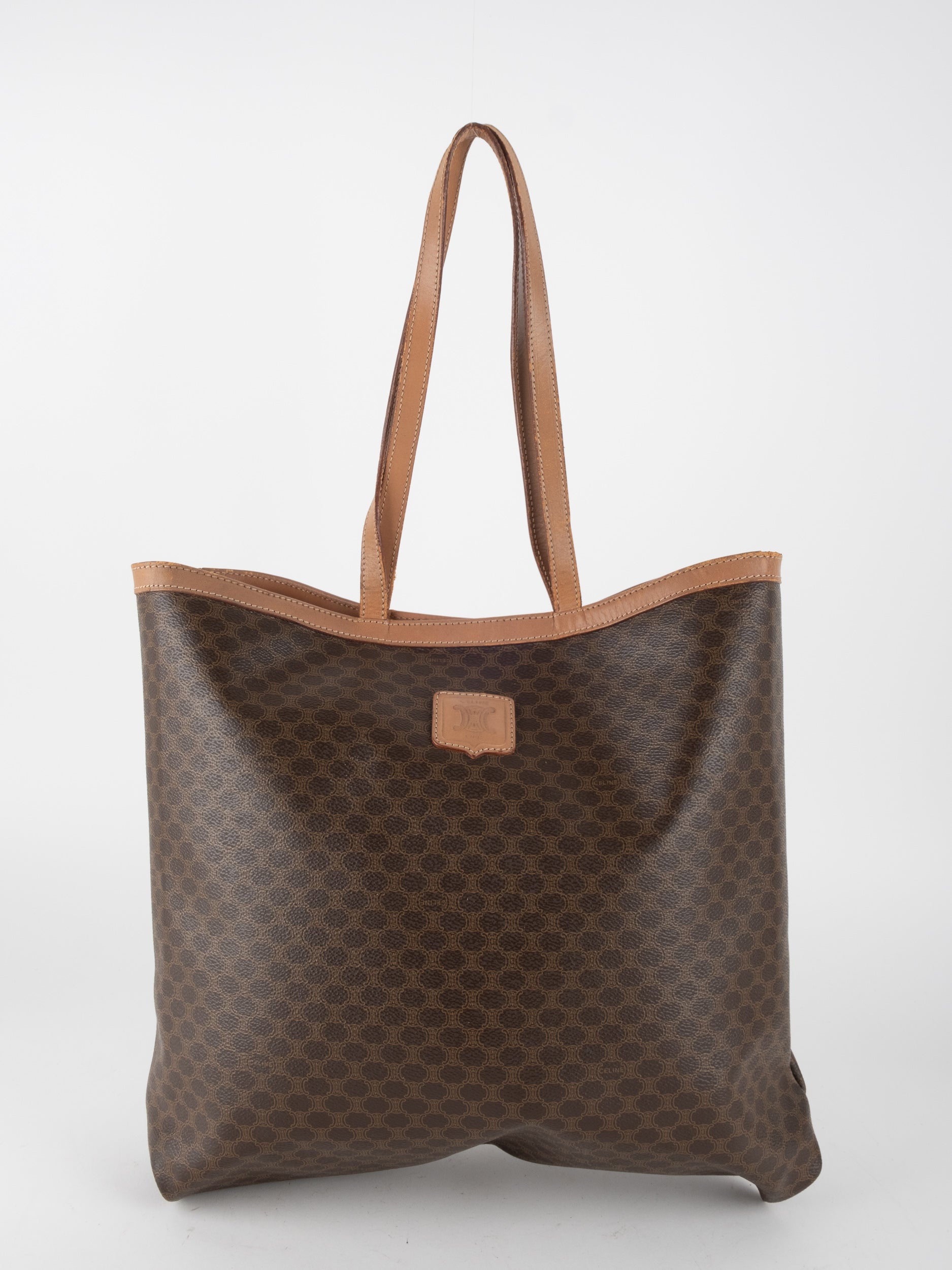 Celine Macadam Canvas Tote Bag