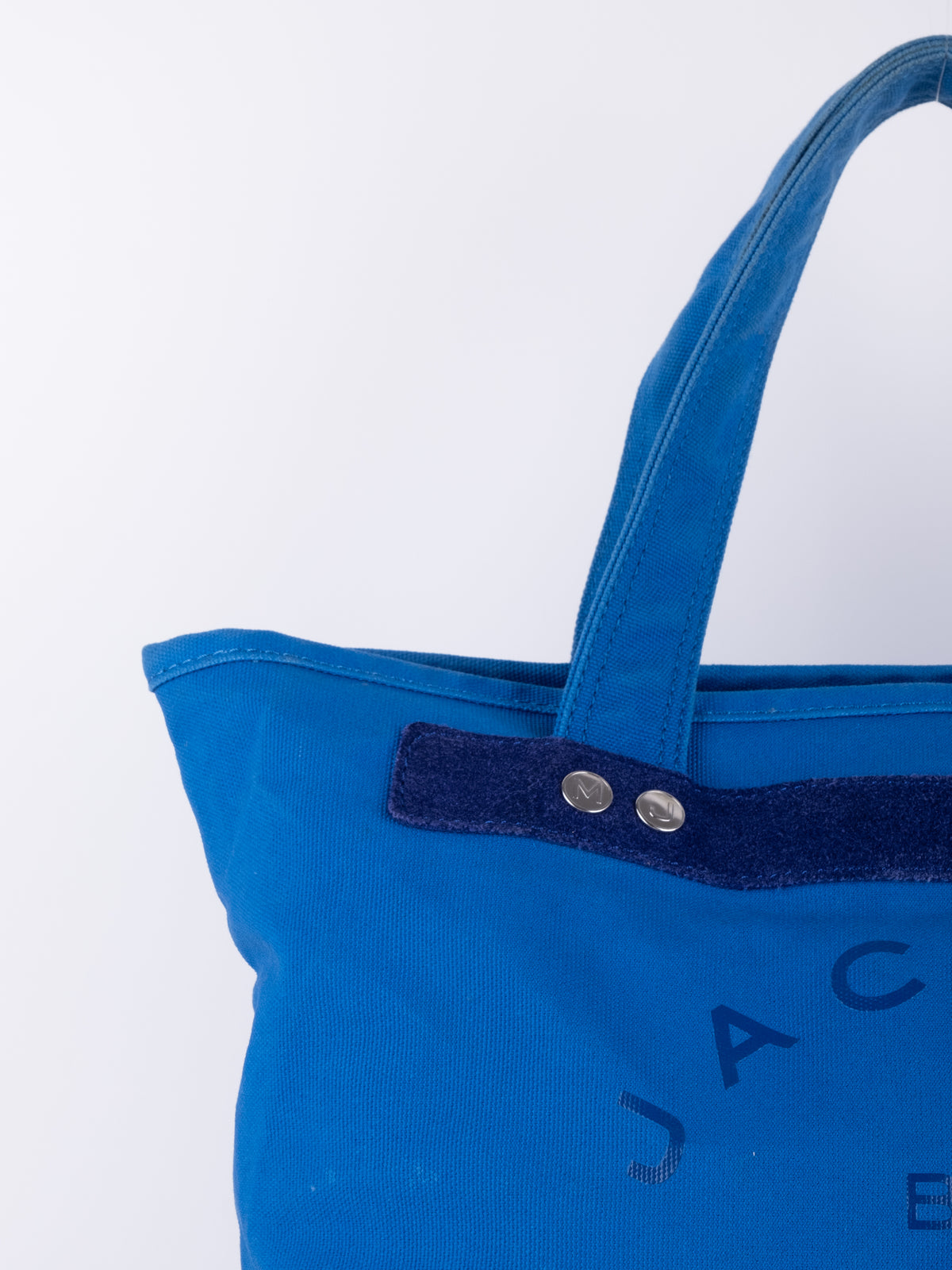 Marc by Marc Jacobs Blue Canvas Logo Tote Bag
