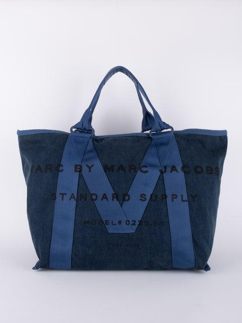 Marc by Marc Jacobs Canvas Logo Tote Bag