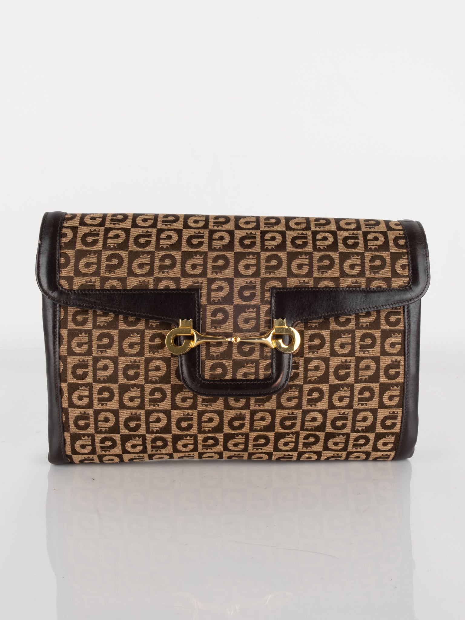 Vintage Monogram Clutch Bag