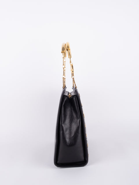 GIANNI VERSACE Vintage Medusa Studded Mini Bag – Extremely Rare