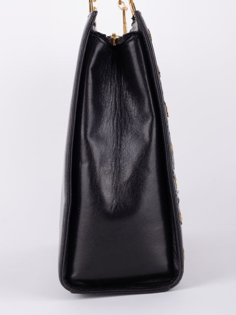 GIANNI VERSACE Vintage Medusa Studded Mini Bag – Extremely Rare