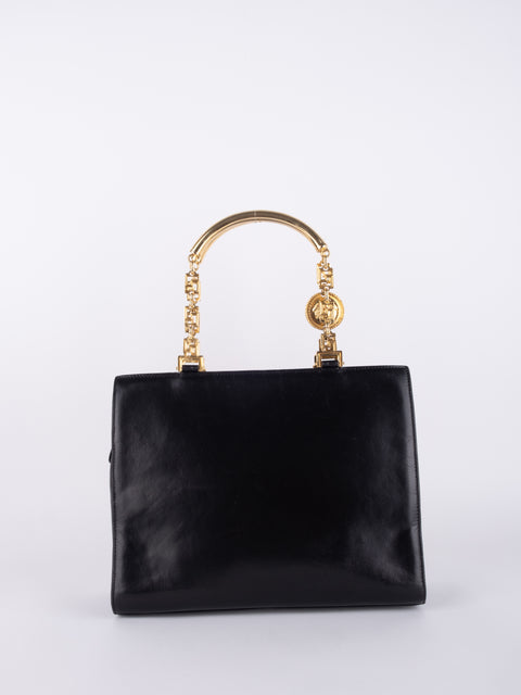 GIANNI VERSACE Vintage Medusa Studded Mini Bag – Extremely Rare