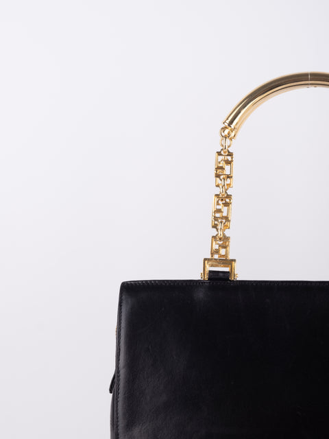 GIANNI VERSACE Vintage Medusa Studded Mini Bag – Extremely Rare