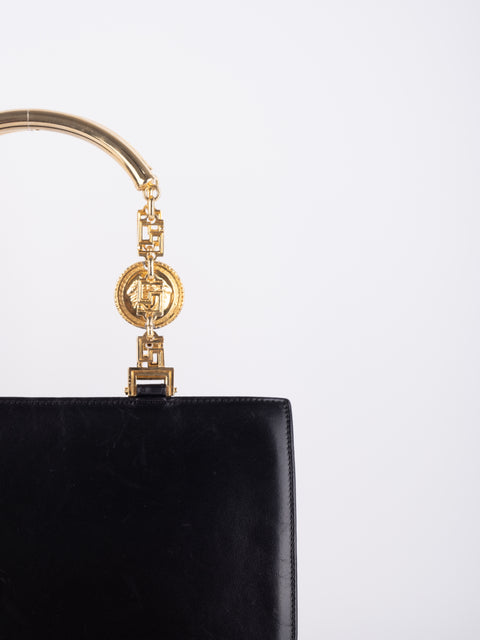 GIANNI VERSACE Vintage Medusa Studded Mini Bag – Extremely Rare