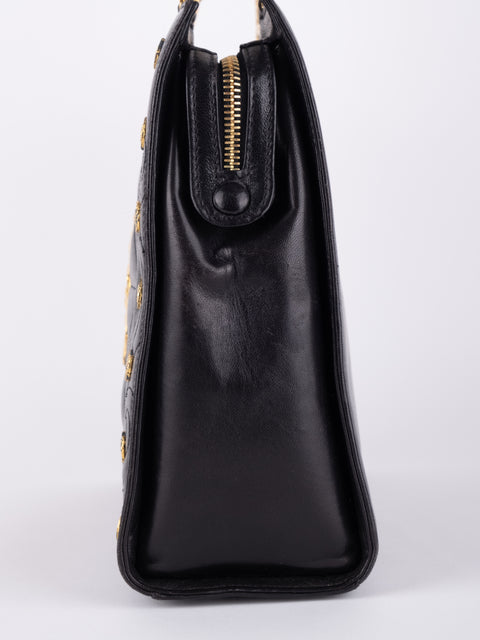 GIANNI VERSACE Vintage Medusa Studded Mini Bag – Extremely Rare