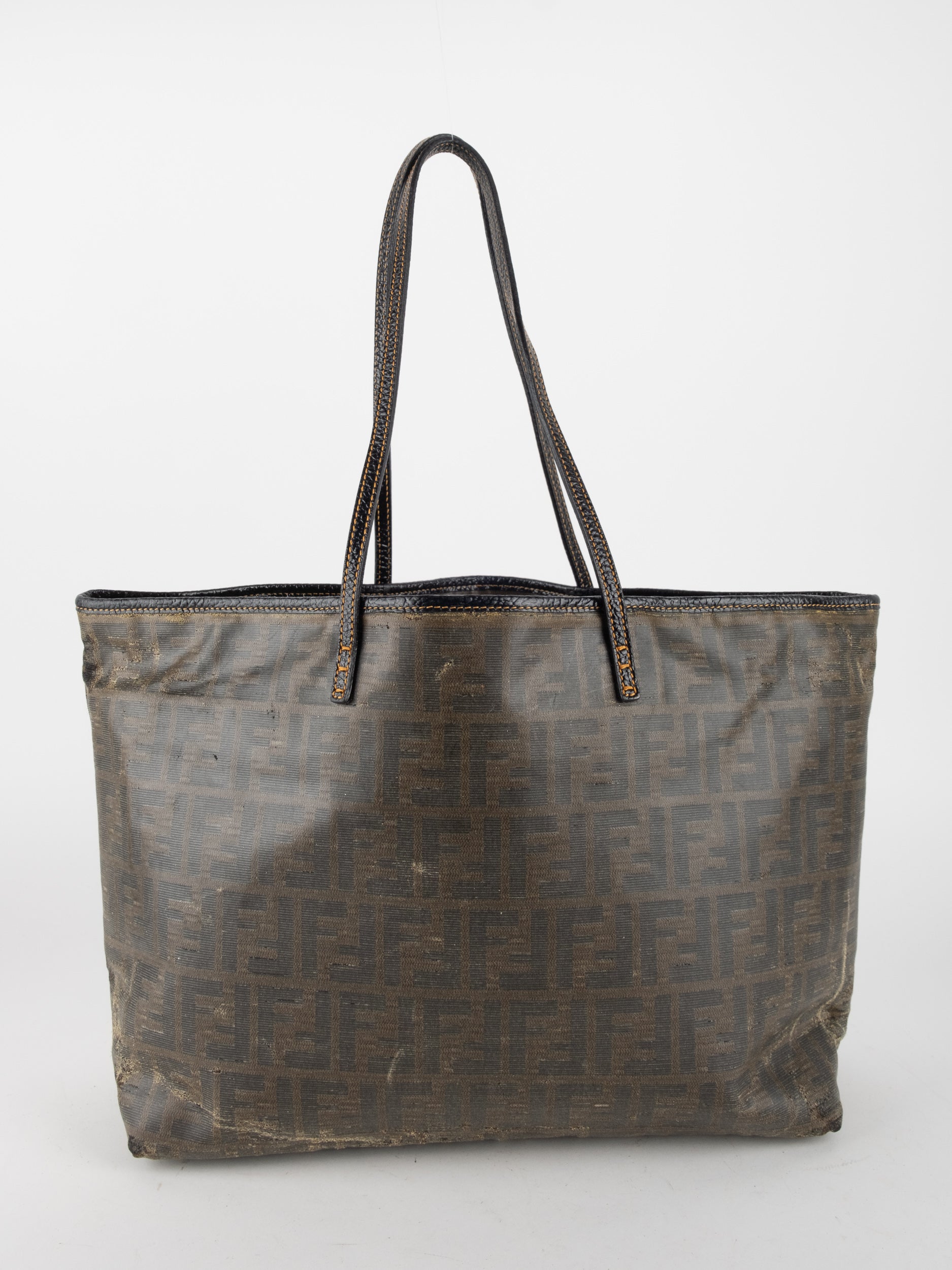 Fendi Zucca Canvas Tote Bag