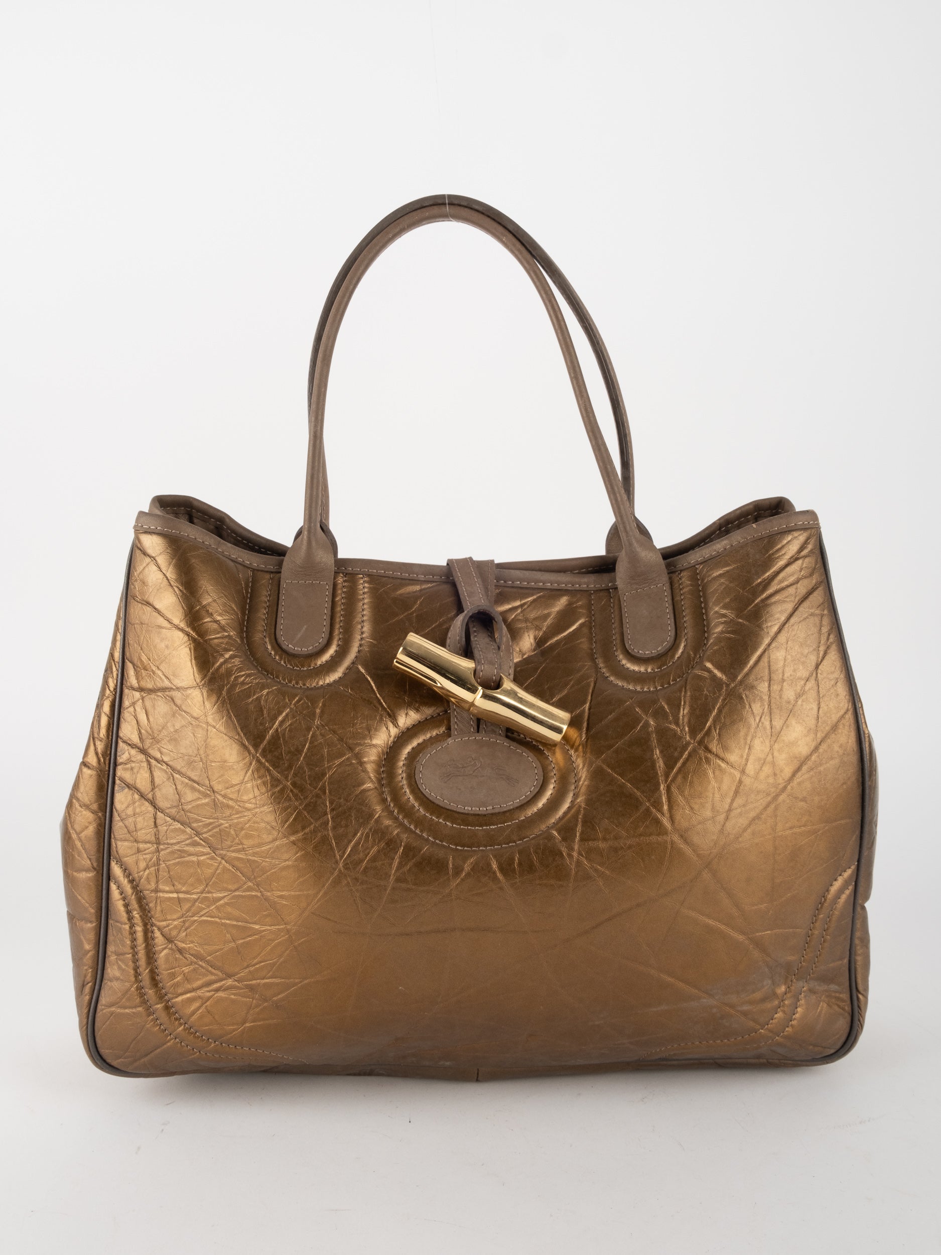 Longchamp Limited Edition Leather Satchel