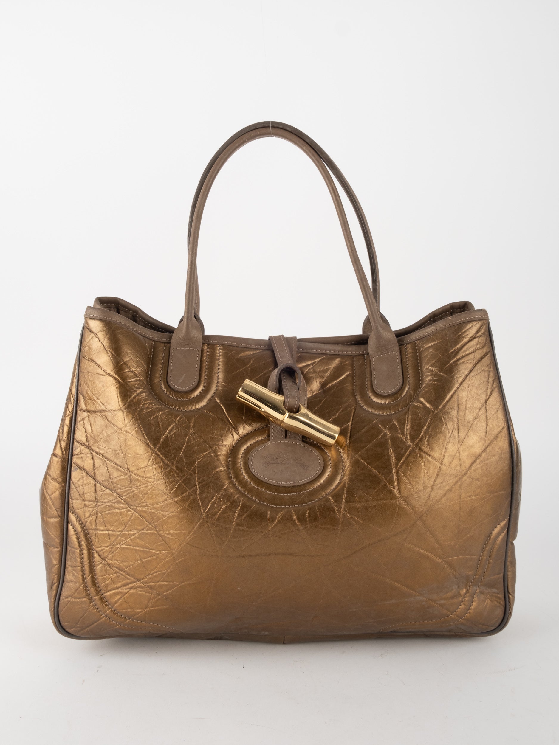 Longchamp Limited Edition Leather Satchel