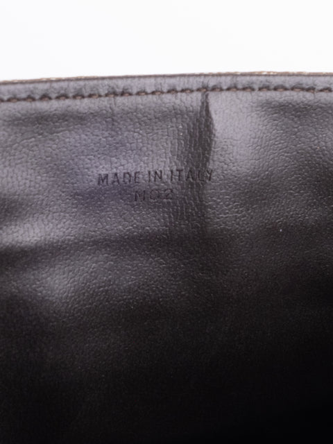 Celine Macadam Vintage Beige Shoulder Bag