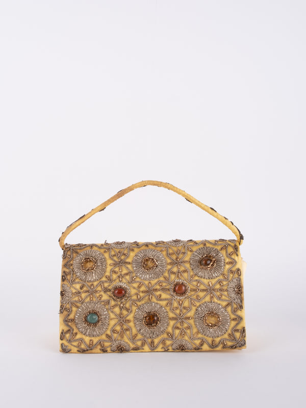 Vintage Handmade Beaded Evening Bag