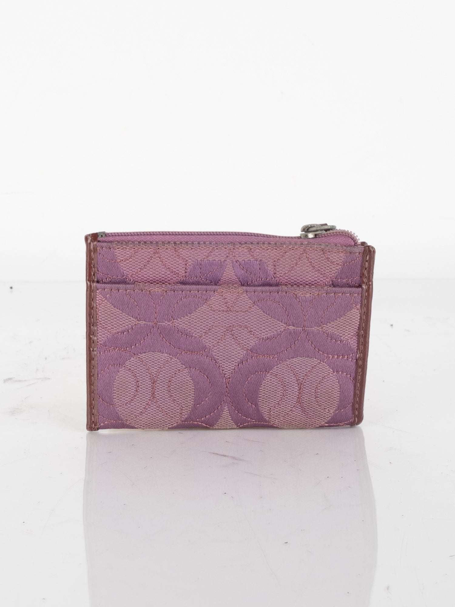 Coach Small Purple Card Holder