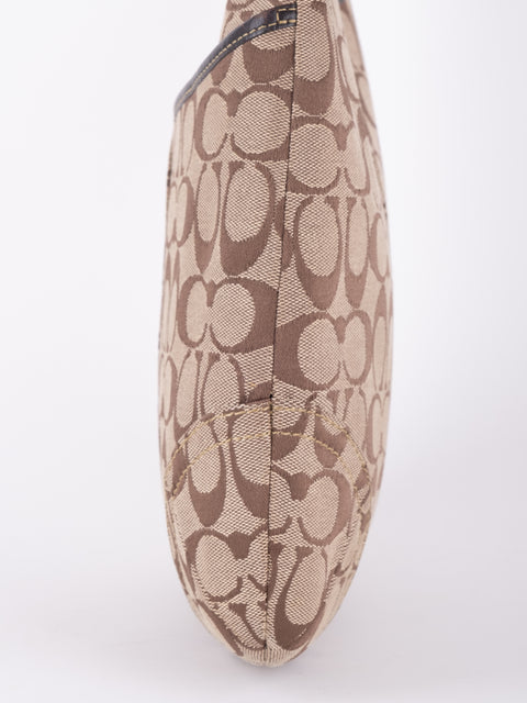 Coach Signature Canvas Shoulder Bag