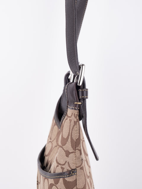 Coach Signature Canvas Shoulder Bag