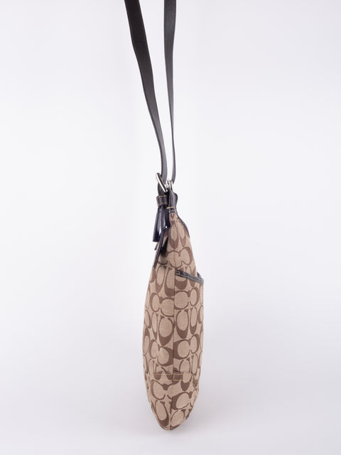 Coach Signature Canvas Shoulder Bag