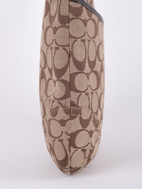 Coach Signature Canvas Shoulder Bag