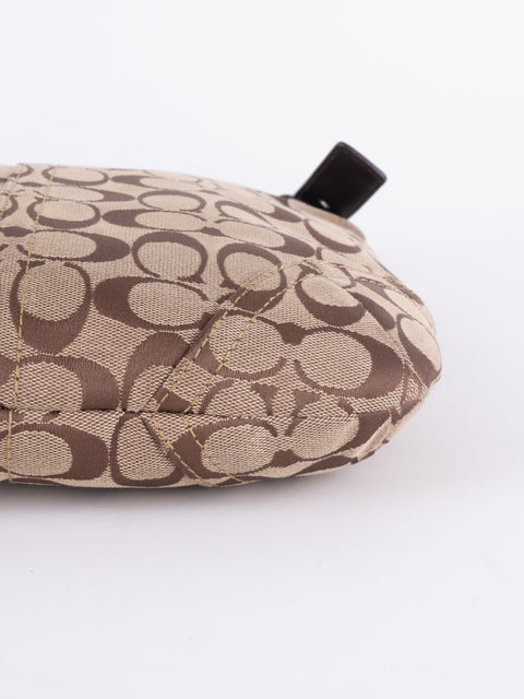 Coach Signature Canvas Shoulder Bag