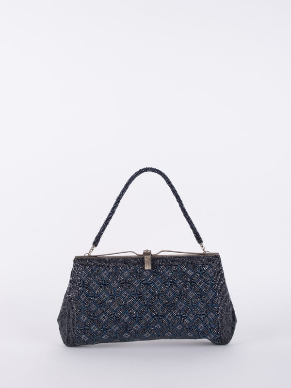 Vintage Woven Jacquard Shoulder Bag