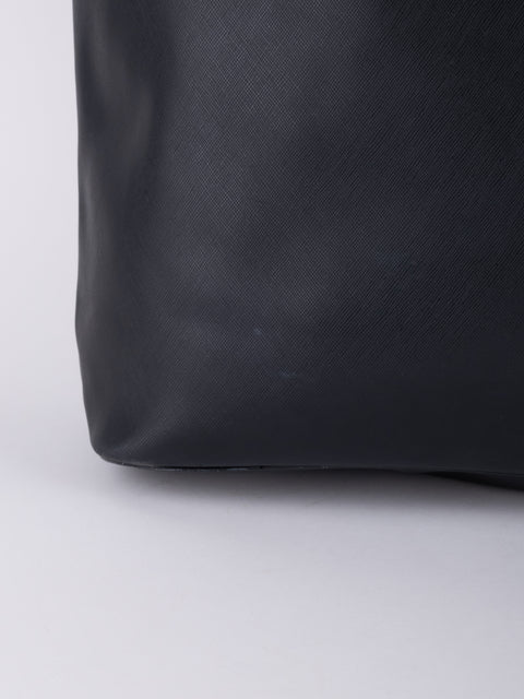 Coach Black Leather Tote Bag
