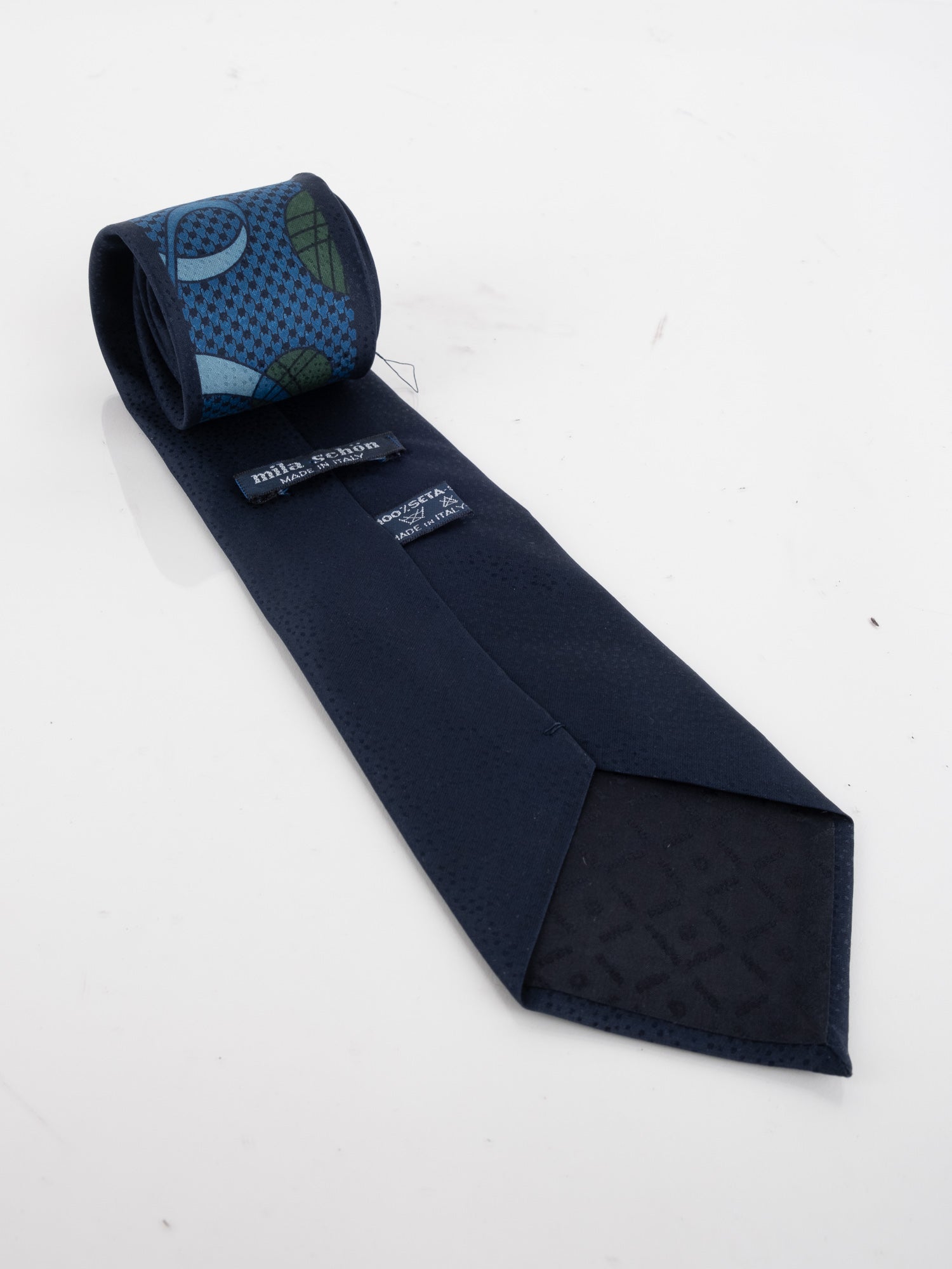 Mila Schon Tie Classic Pattern