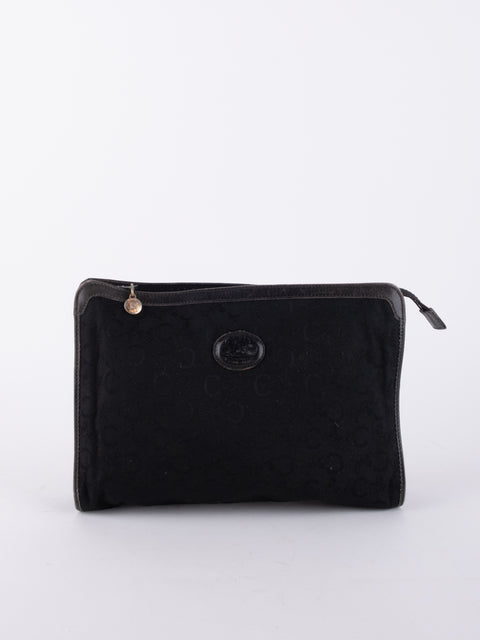 CELINE Vintage Black Clutch Pouch
