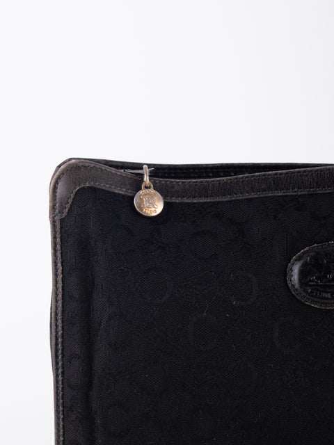 CELINE Vintage Black Clutch Pouch