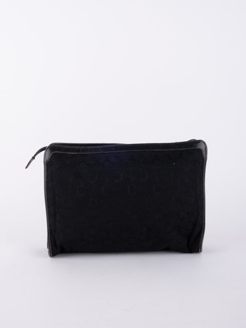 CELINE Vintage Black Clutch Pouch