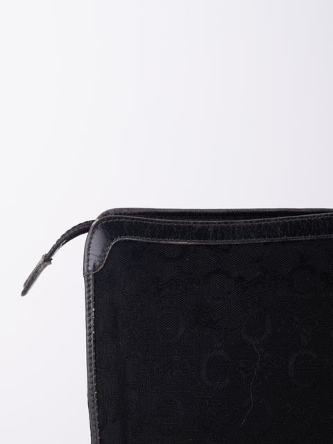 CELINE Vintage Black Clutch Pouch