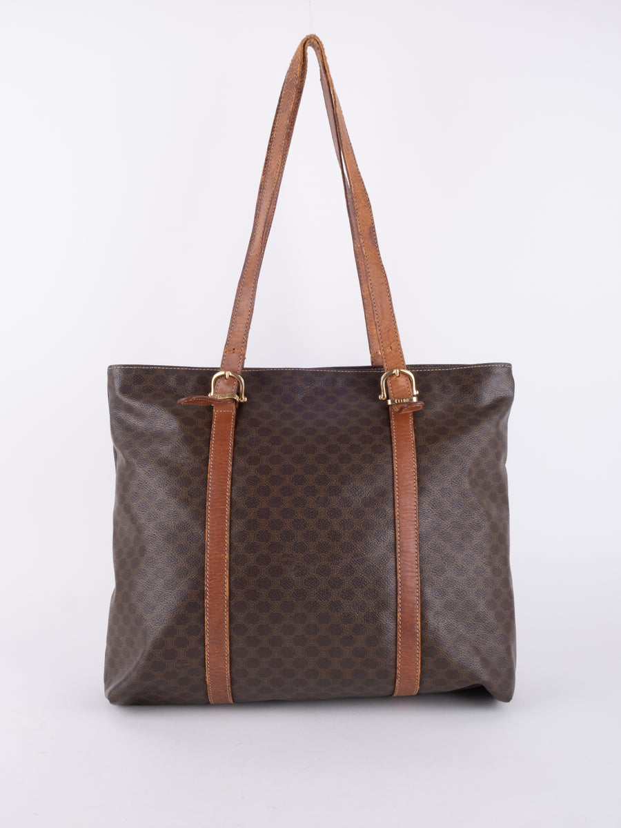 CELINE Vintage Macadam Tote Bag