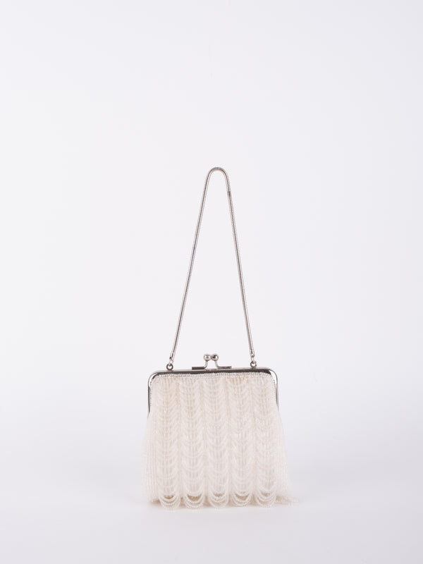 Vintage Handmade Beaded Evening Bag