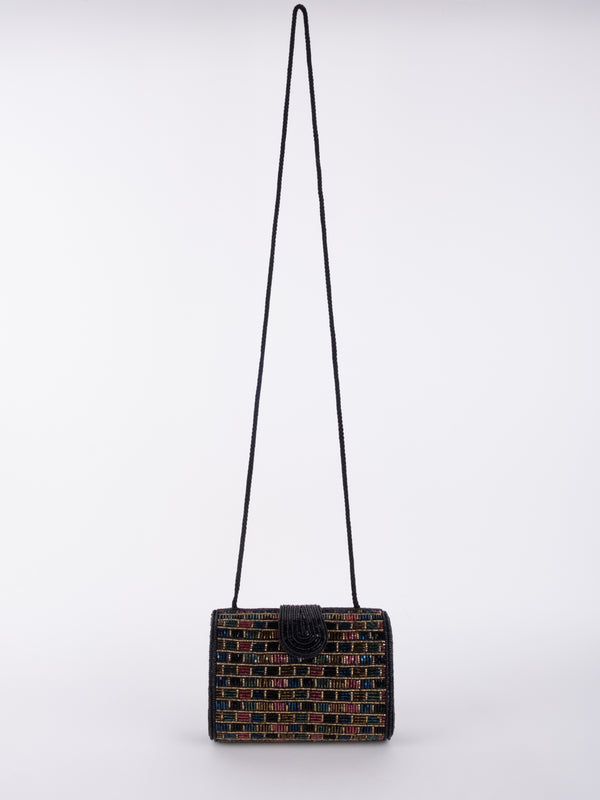 Vintage Handmade Beaded Evening Bag
