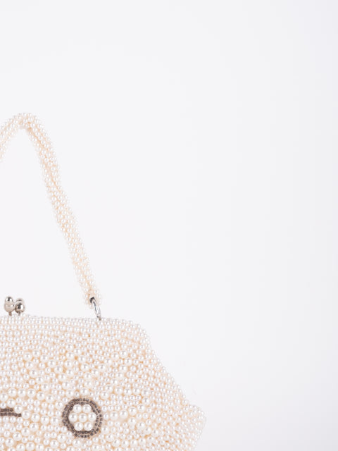 Vintage Handmade Beaded Evening Bag