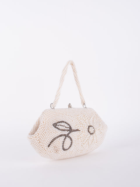 Vintage Handmade Beaded Evening Bag