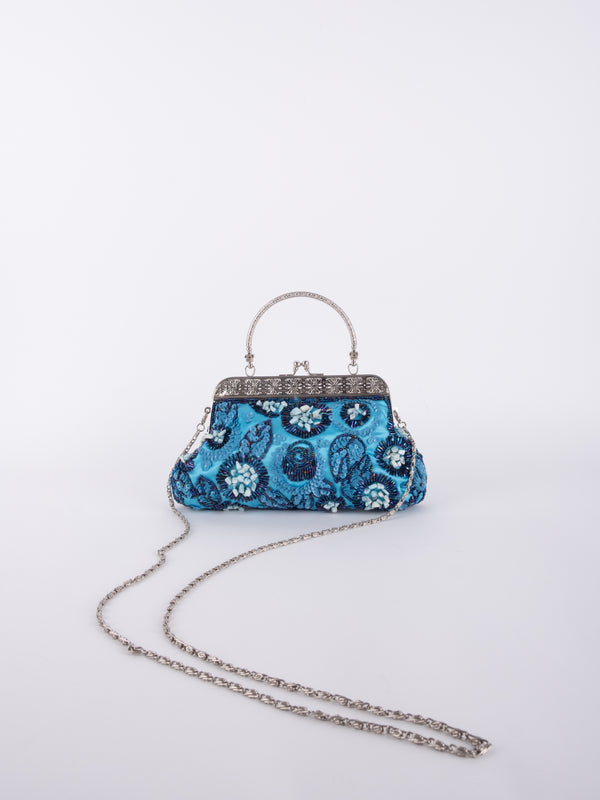 Vintage Handmade Beaded Evening Bag