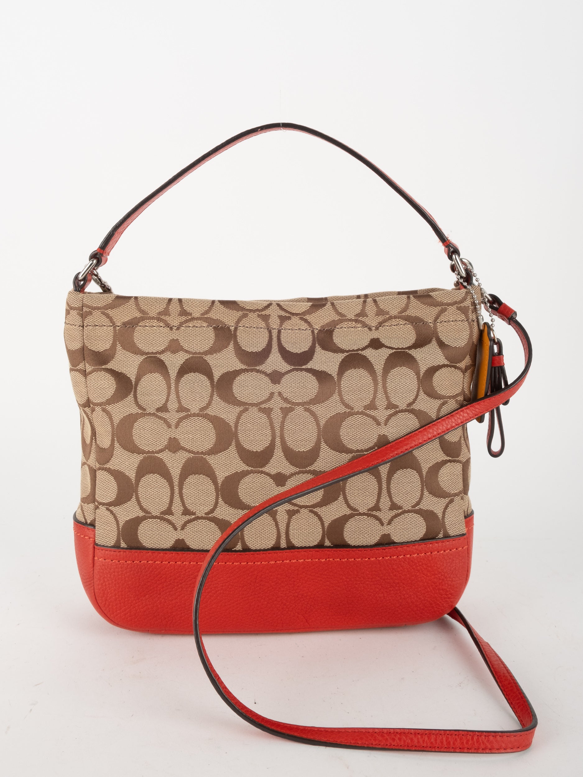 COACH Signature Canvas Shoulder Bag