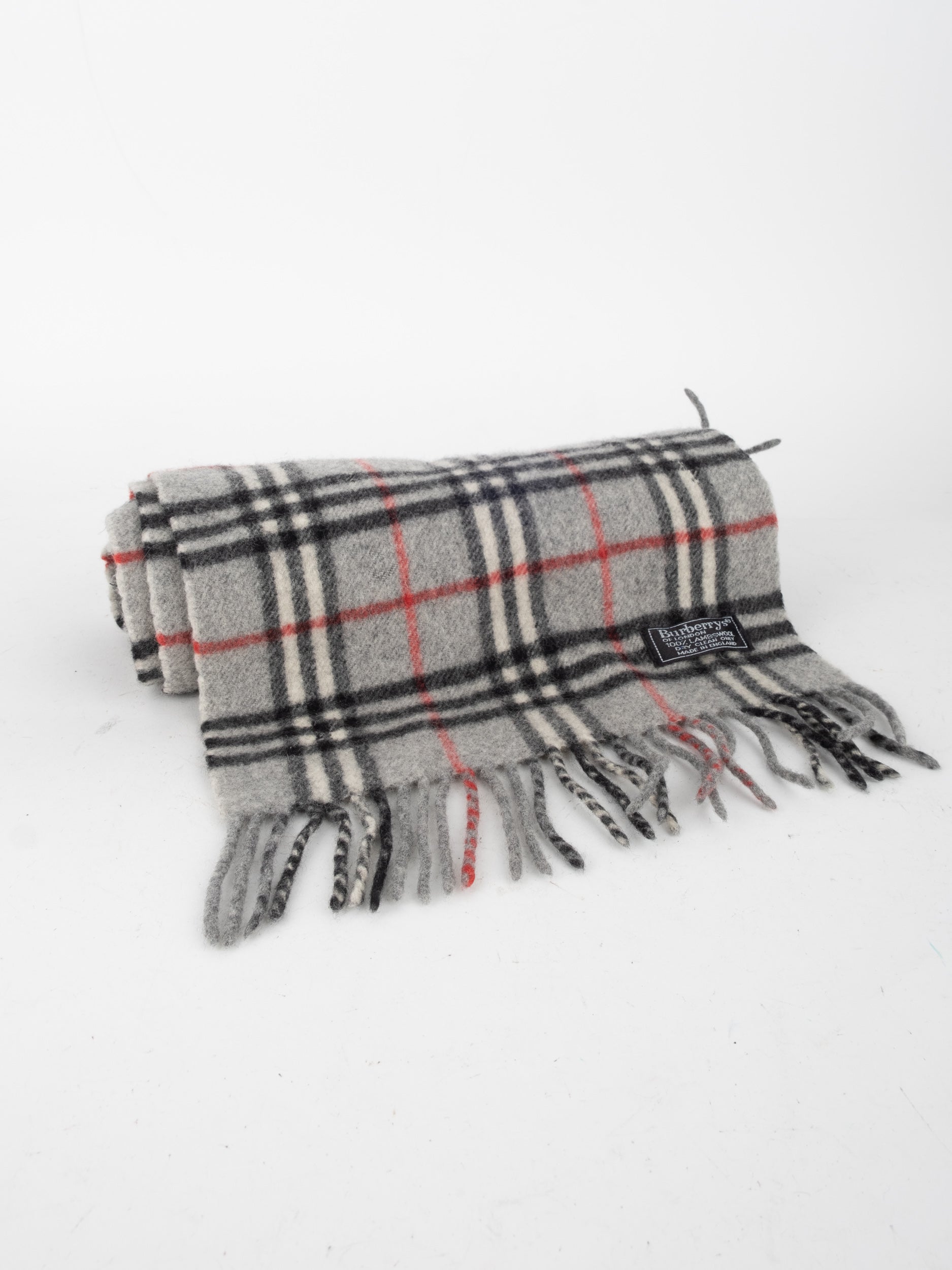 BURBERRY Nova Check Wool Scarf Classic